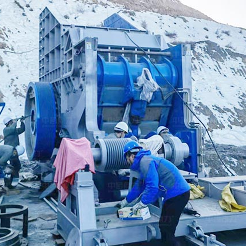 Проект дробления железной руды горизонтальной гирационной дробилкой DLHGC (230)