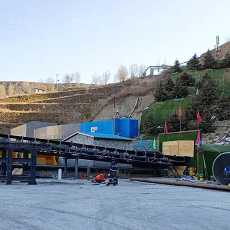 Проект дробления железной руды горизонтальной гирационной дробилкой DLHGC (230)