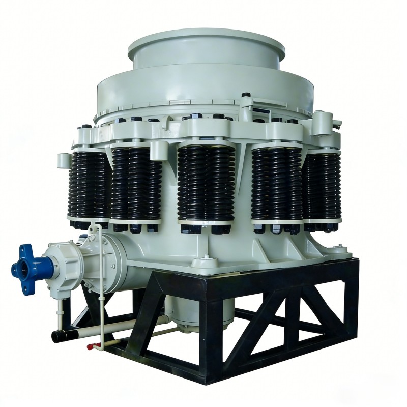 Пружинная конусная дробилка