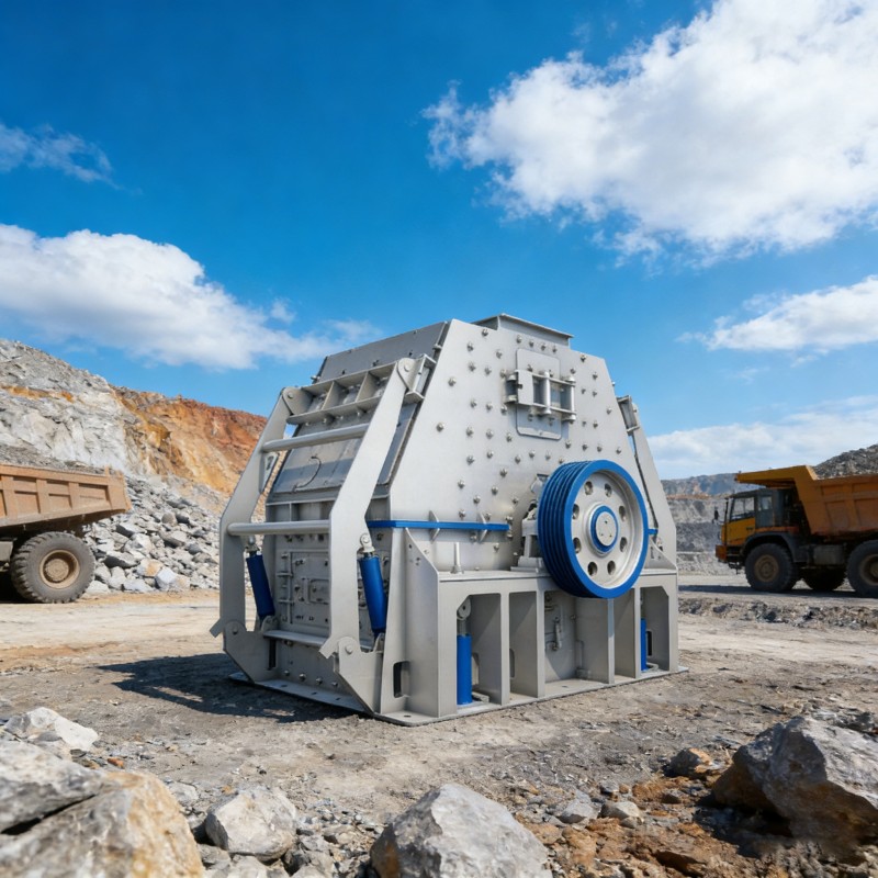 Реверсивная молотковая дробилка