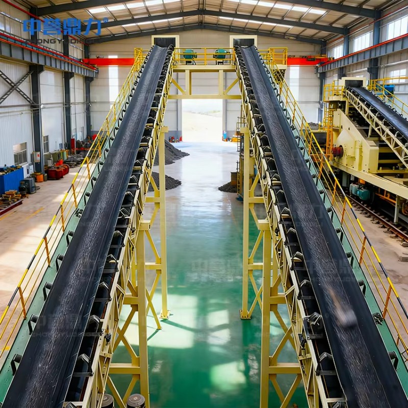 Роликовый ленточный конвейер