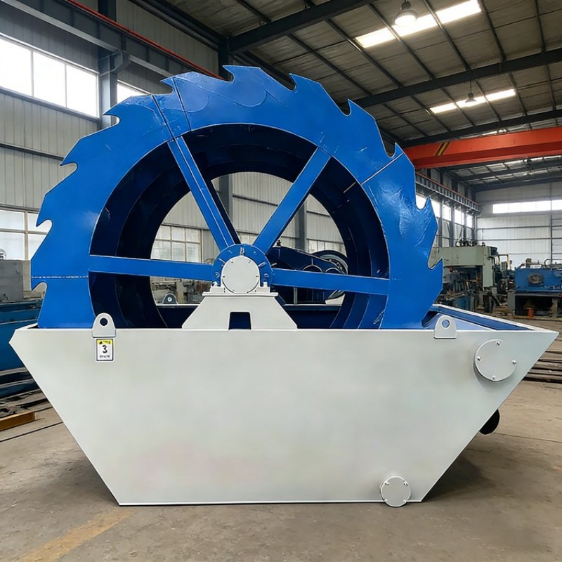 Роторная пескомойная машина