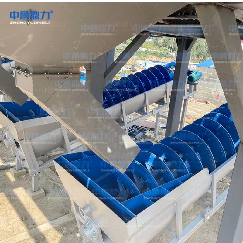 Спиральная пескомойка