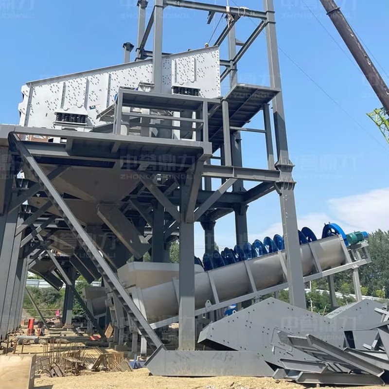 Спиральная пескомойка