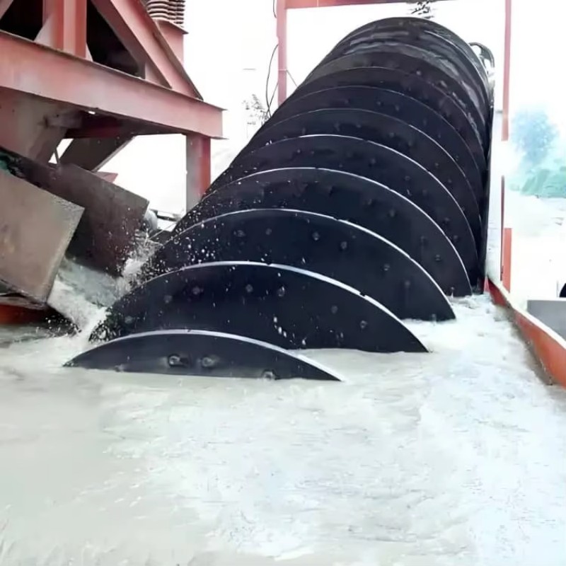 Спиральная пескомойка