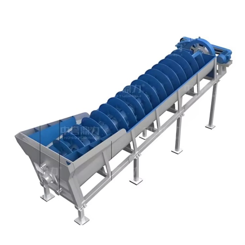 Спиральная пескомойка