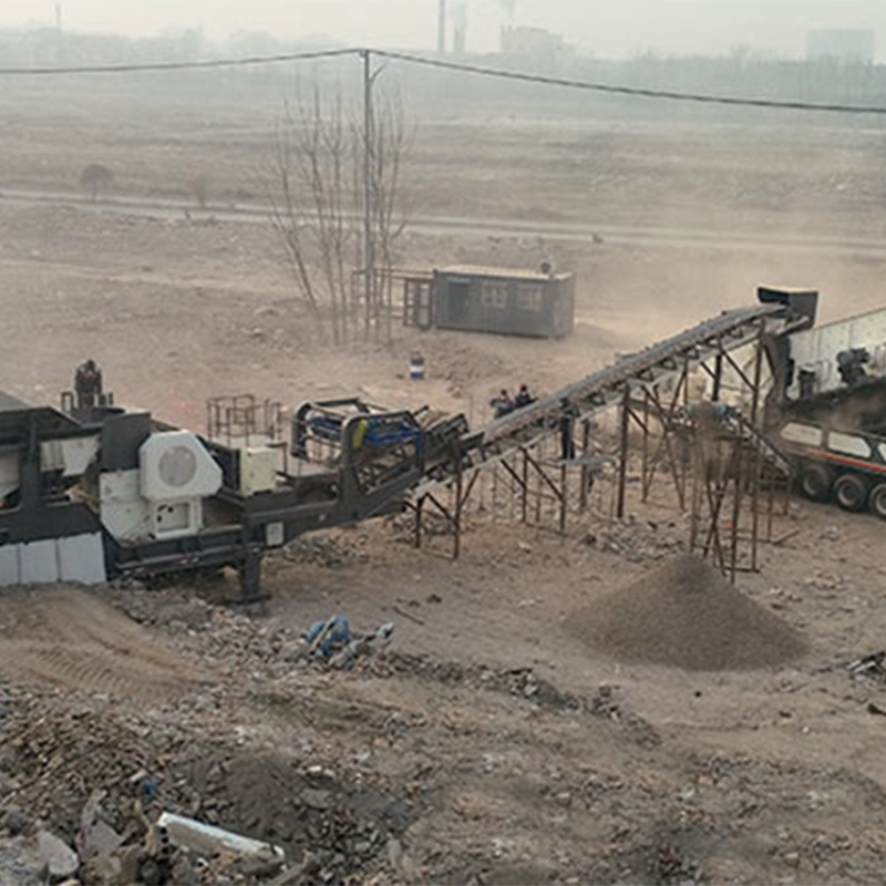 Текущее состояние развития линий по дроблению строительного мусора