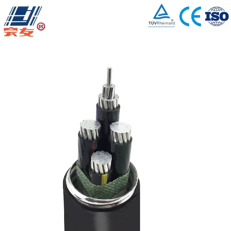 Низковольтный алюминиевый силовой кабель Al(Alloy)-XLPE-PVC-STA-PVC