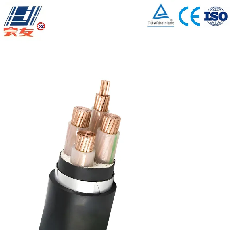 Низковольтный медный силовой кабель Cu-XLPE-PVC-STA-PVC