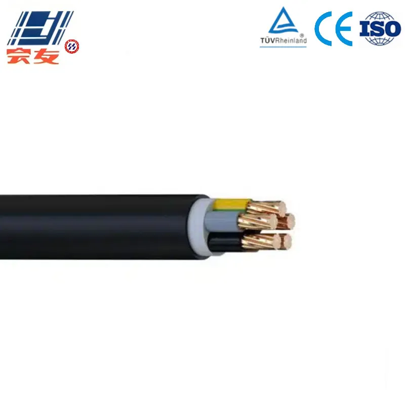 Низковольтный огнестойкий силовой кабель Cu-XLPE-PVC (огнестойкий)