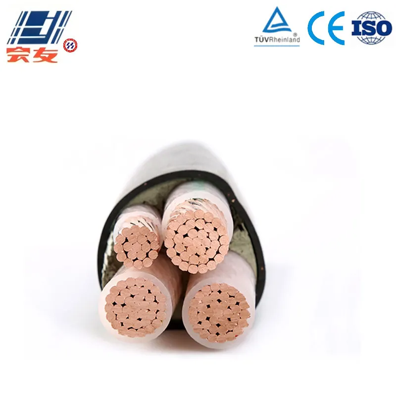 Огнестойкий силовой кабель с низким дымовыделением и без галогенов Cu-XLPE-LSZH