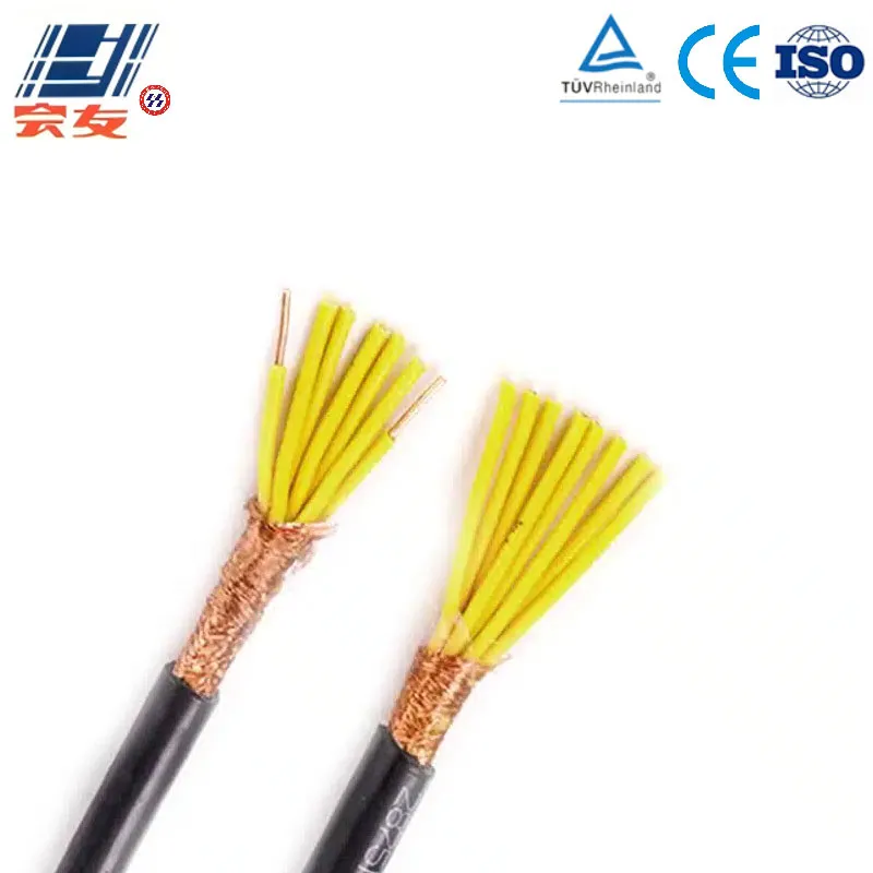 Серия контрольных кабелей Cu-PVC-Braid-PVC (огнестойкий)