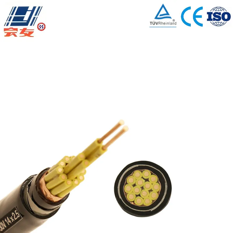 Серия контрольных кабелей Cu-PVC-CTS-PVC-STA-PVC