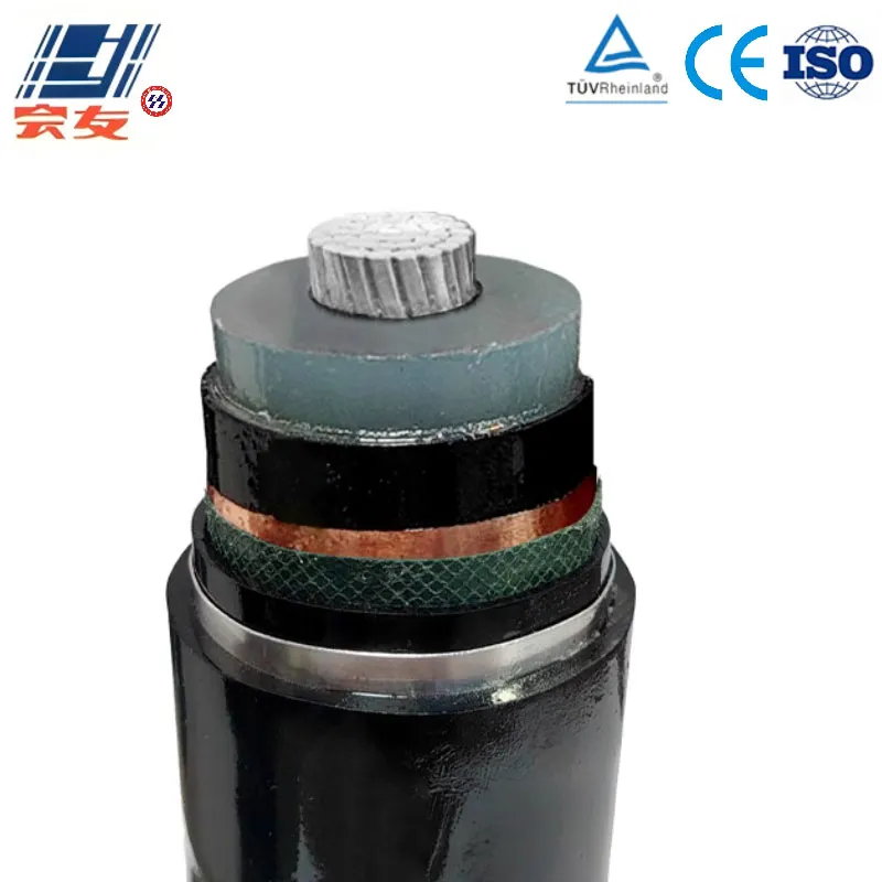 Средневольтный алюминиевый силовой кабель Al-XLPE-PVC-NMST-PVC