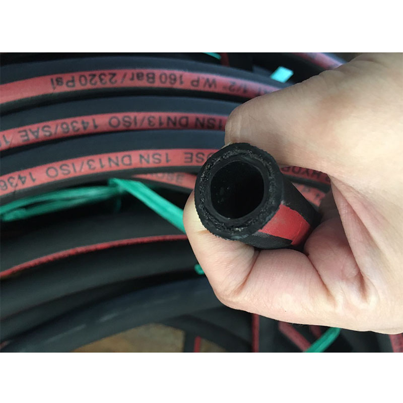 EN853 1ST, 1SN Высоконапорный резиновый рукав с металлооплеткой