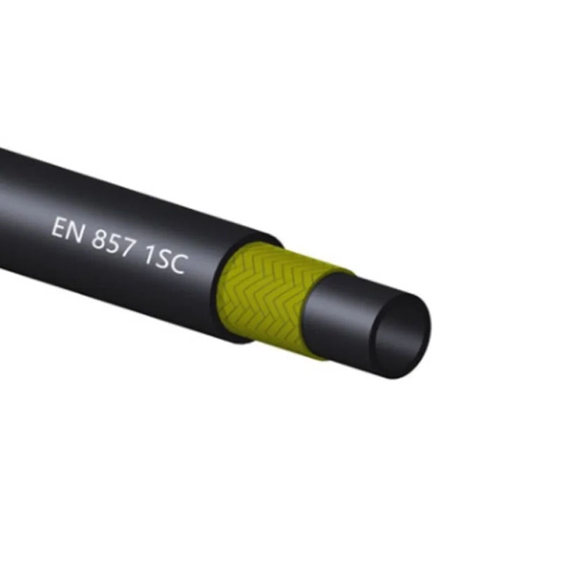 EN857 1SC Высоконапорный резиновый рукав с металлооплеткой