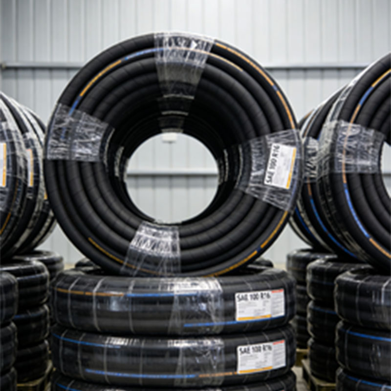 SAE 100 R16 Высоконапорный резиновый рукав с металлооплеткой