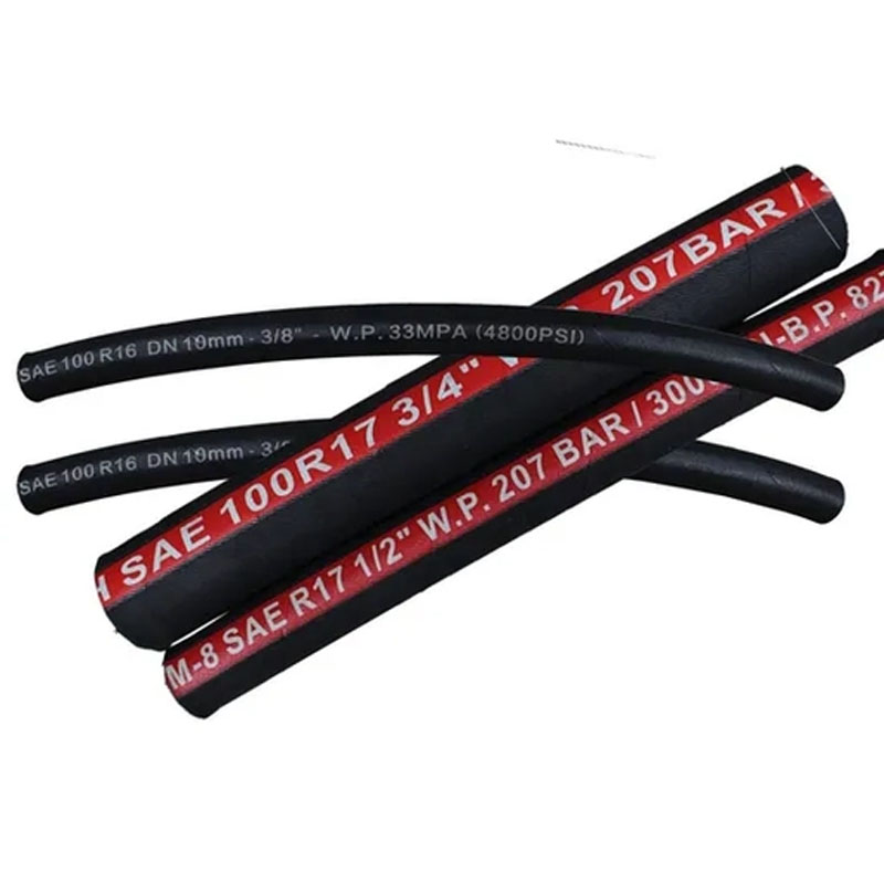SAE 100 R17 Высоконапорный резиновый рукав с металлооплеткой