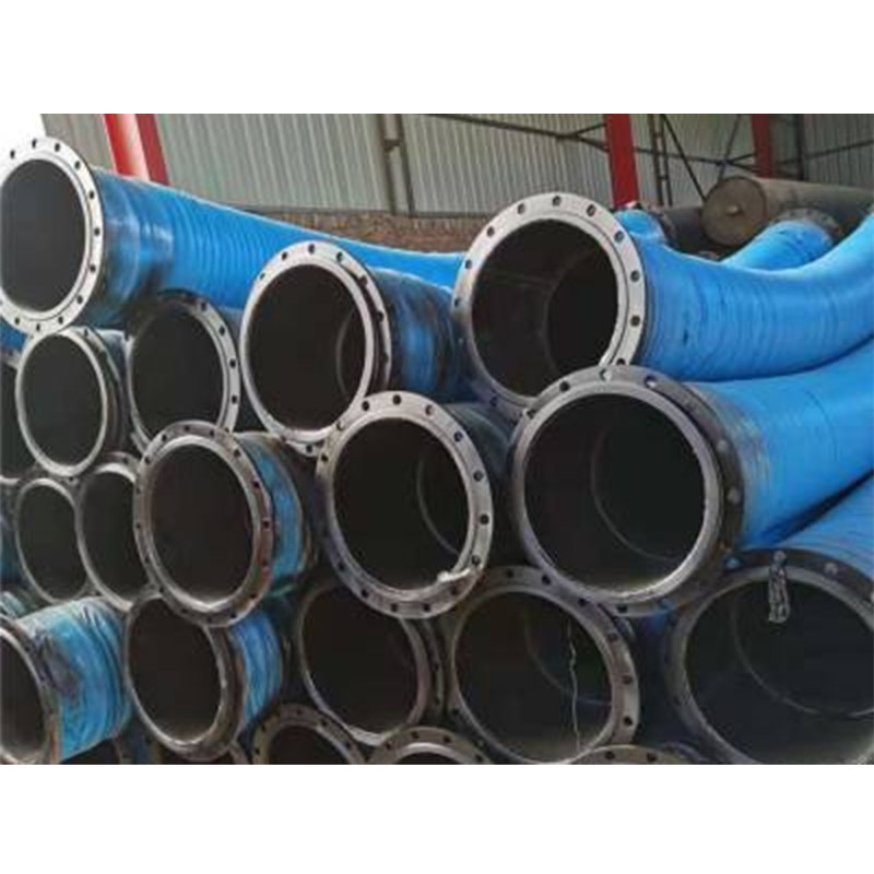 Резиновый всасывающе-нагнетательный рукав большого диаметра для шлама