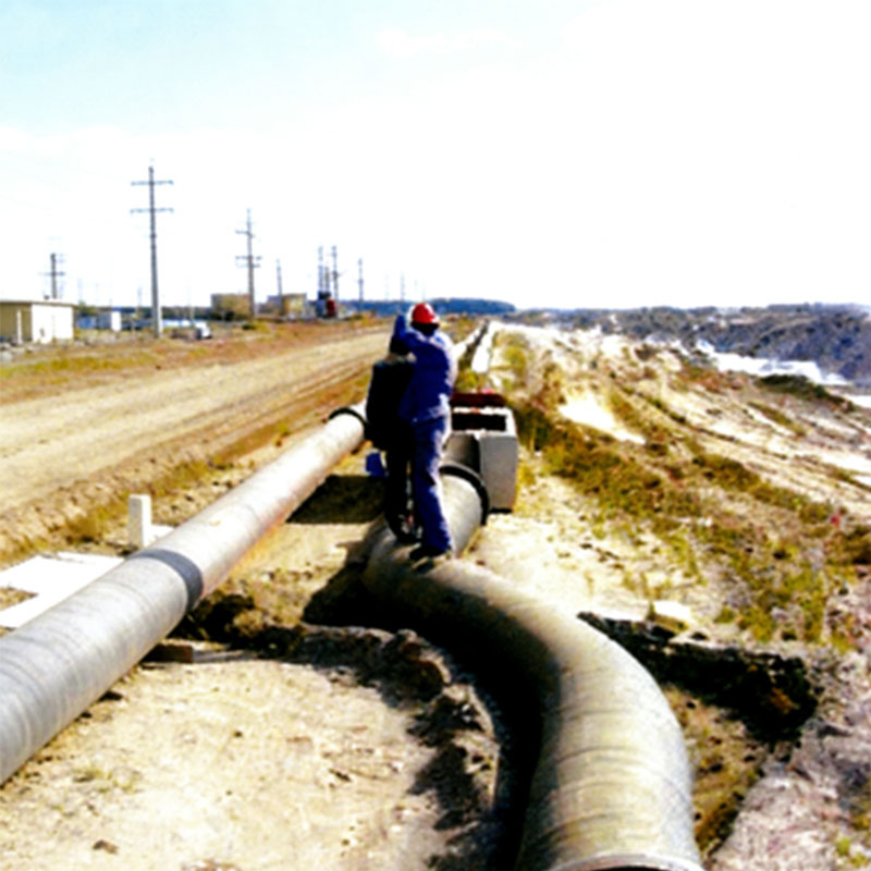 Резиновый рукав большого диаметра со спиральной стальной проволокой