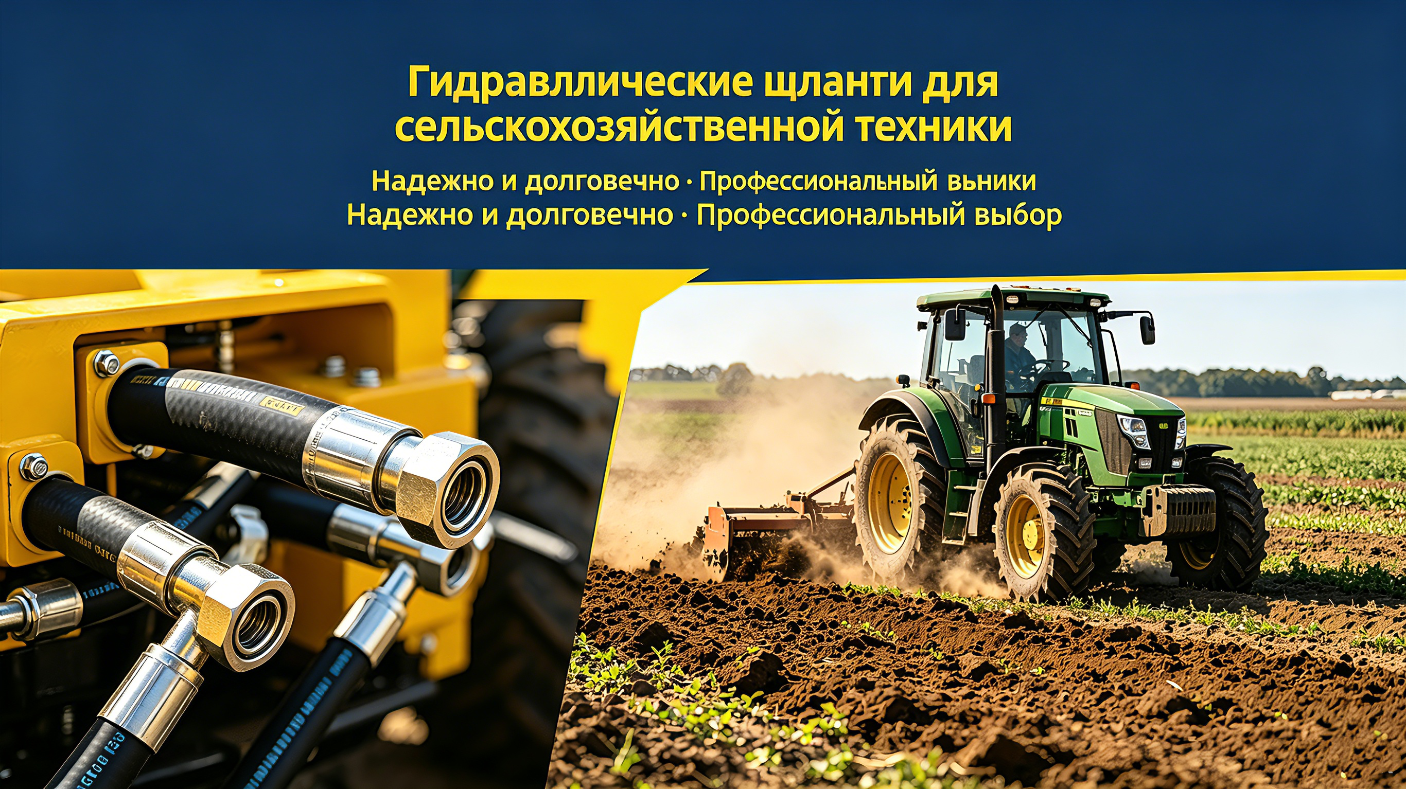 Гидравлические рукава для сельскохозяйственной техники: как выбрать надёжный шланг для трактора, комбайна и другой агротехники
