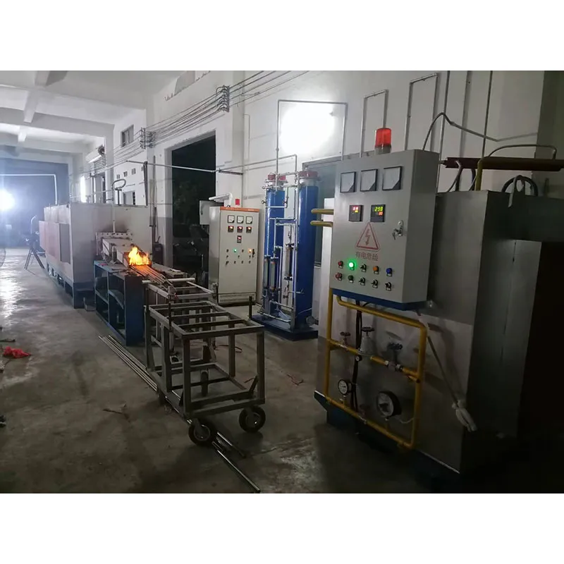 Новая производственная линия печи для светлого отжига