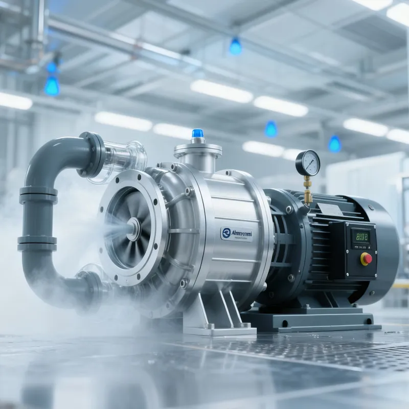 Низкий вакуум: Водокольцевой насос