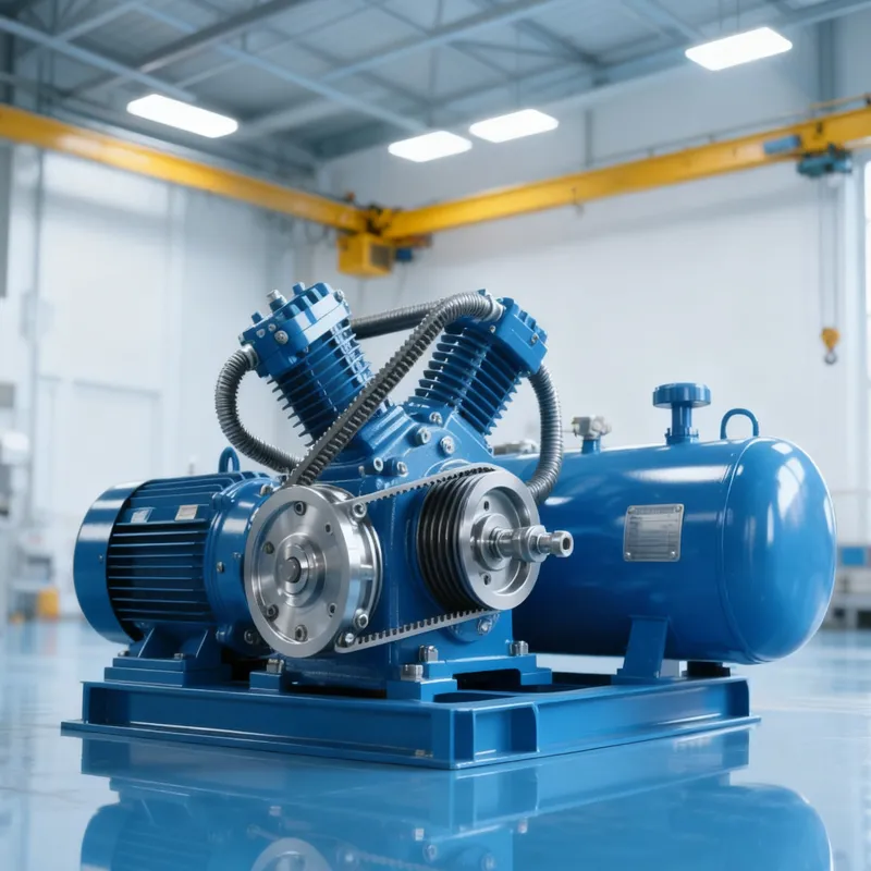 Поршневой воздушный компрессор