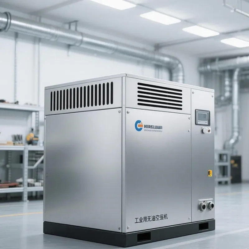 Промышленный безмасляный воздушный компрессор
