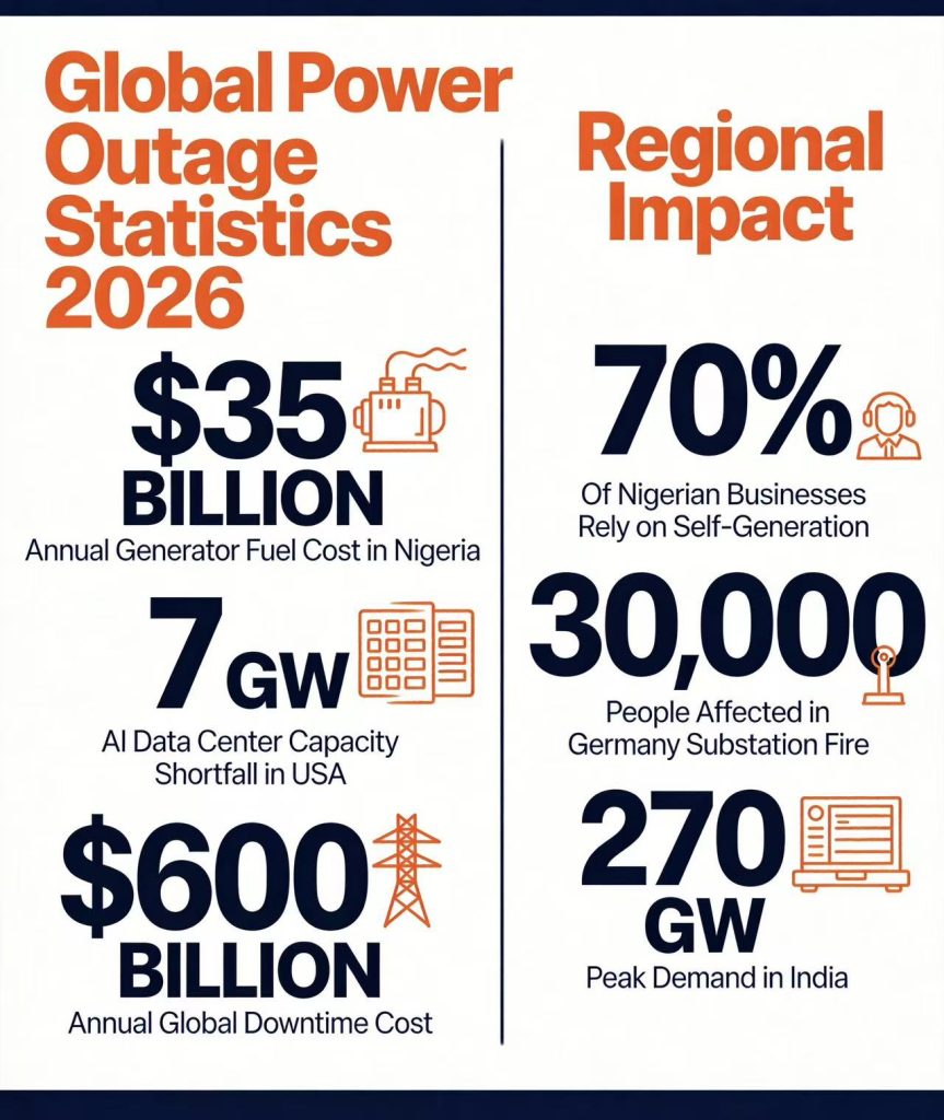 Outage Data Global Power Outage Statistics 2026: Why Backup Power Is More Critical ...