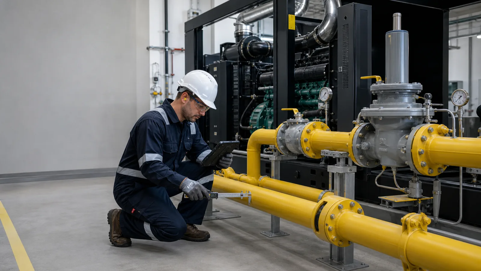 Иллюстрация к теме: Низкое давление газа у генератора: какие данные нужны