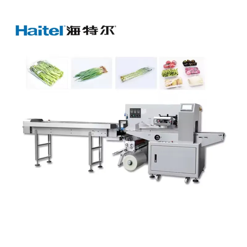 Сервоприводная упаковочная машина для овощей и фруктов HTL-650