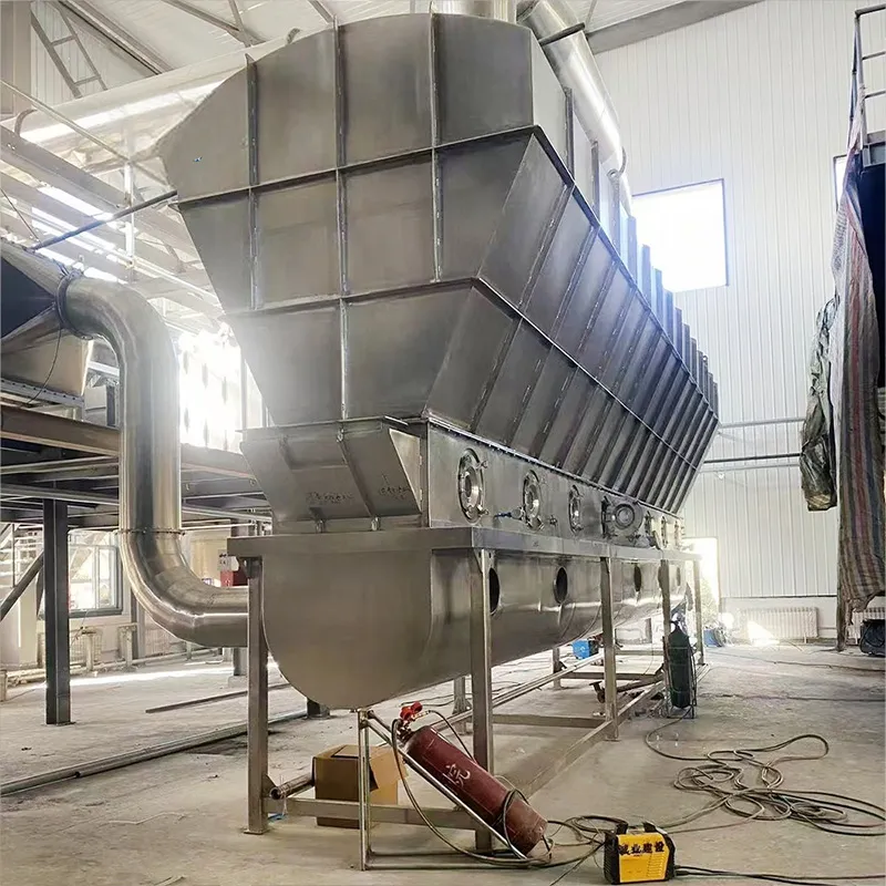 кипящая сушилка с псевдоожиженным слоем