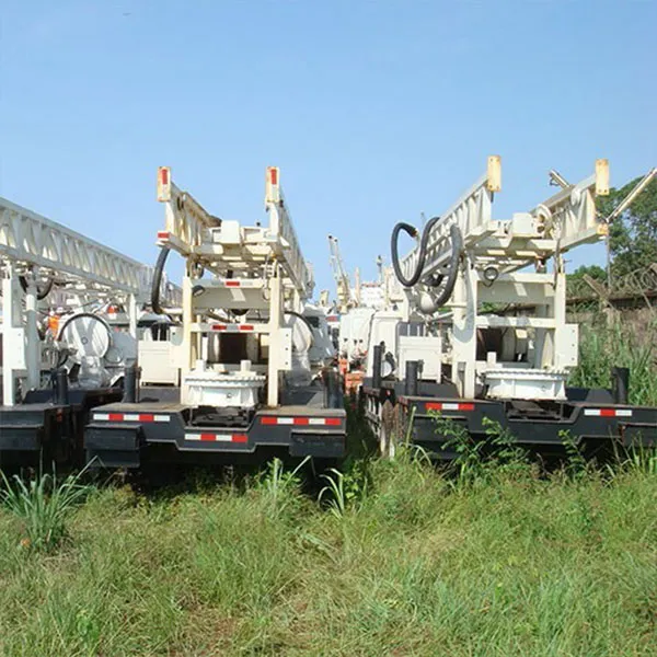 Буровая установка для водяных скважин на автомобильном шасси HFC700