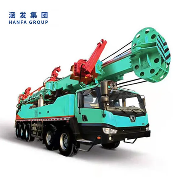 Буровая установка для водяных скважин на автомобильном шасси серии HFXC