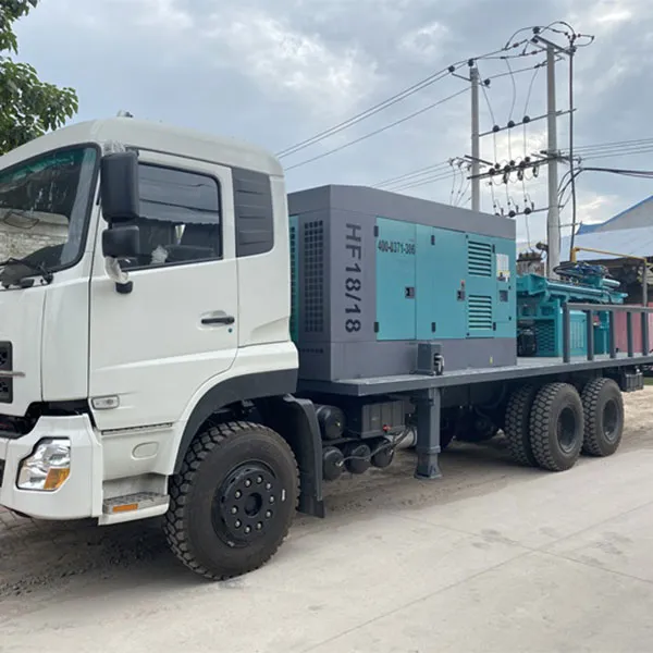 Буровая установка на автомобильном шасси HFJ360KT