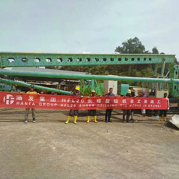 В Брунее ведется строительство инженерной буровой установки Hanfa HFL20