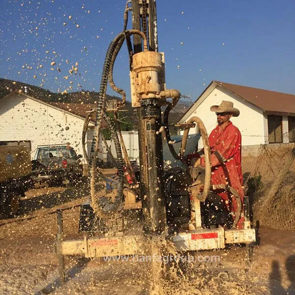 В Чили ведется строительство буровой установки для бурения скважин на воду Hanfa HF120W