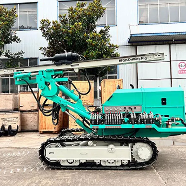 Гусеничная пневмоударная буровая установка HFQ65