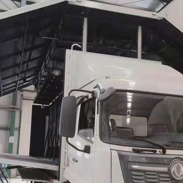 Комплектная гидравлическая система автомобиля-сцены