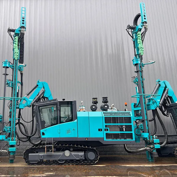 Пневмоударная буровая установка с верхним молотом