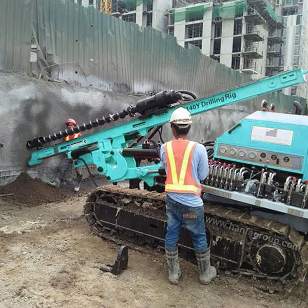 Строительство буровой установки для взрывных работ HF140Y на Филиппинах