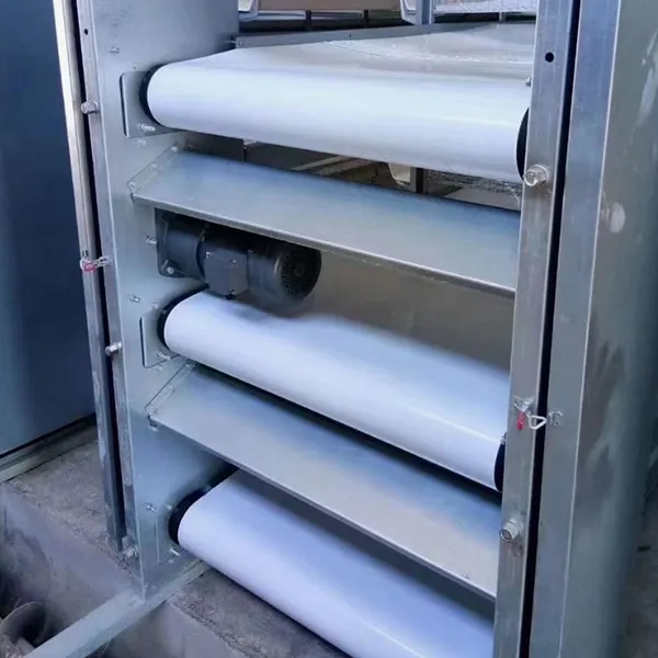 Ленточная система удаления помета для уток