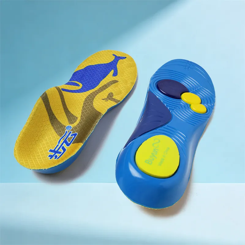 Детские корректирующие стельки для поддержки свода стопы, Буюнь, сопровождают каждый этап роста ребенка