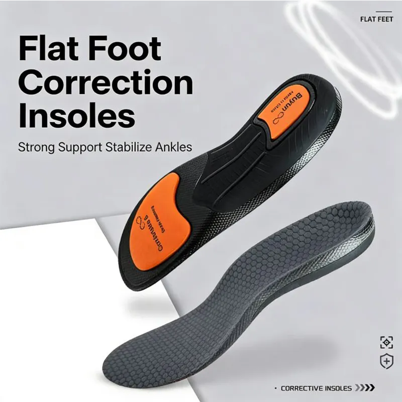 Корректирующие стельки Буюнь, поддержка свода стопы, для всех сезонов, размерный ряд 35-46