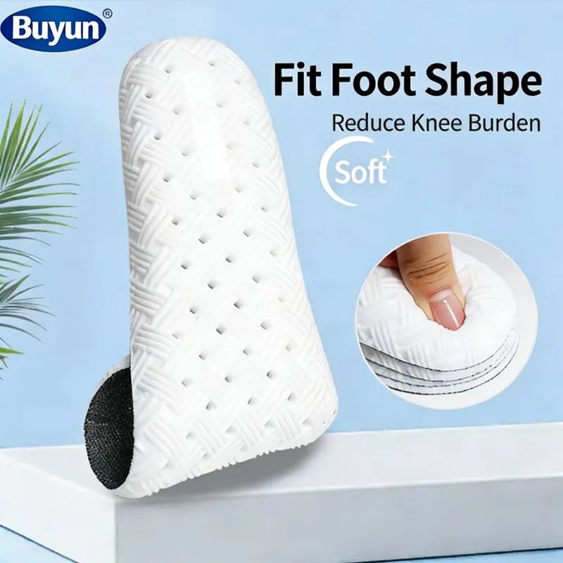 Спортивные стельки Буюнь, дышащие и дезодорирующие, высокой упругости и амортизации, не утомляют при длительном беге