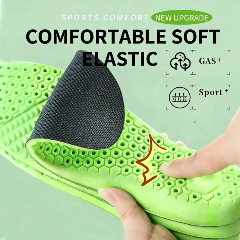 Спортивные стельки Буюнь, повседневно-спортивная модель, мягкие, упругие и дышащие, подходят для прогулок и лёгкого бега