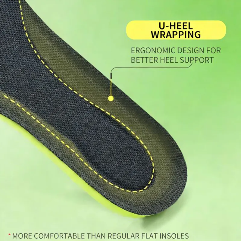 Спортивные стельки Буюнь, повседневно-спортивная модель, мягкие, упругие и дышащие, подходят для прогулок и лёгкого бега