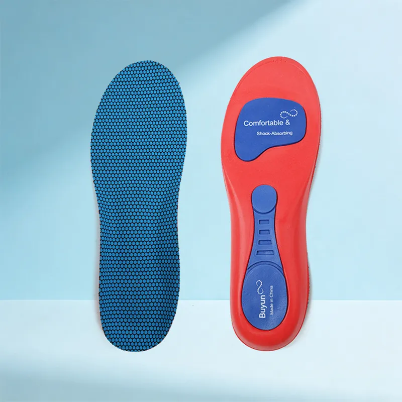 Спортивные стельки Буюнь, с усиленной поддержкой свода стопы, снижают нагрузку на стопу, защищают ноги при занятиях спортом