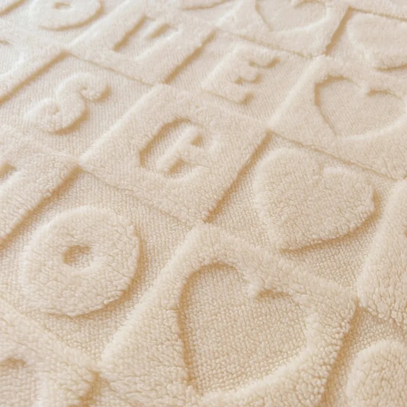 Двустороннее одеяло из овечьей шерсти тафты